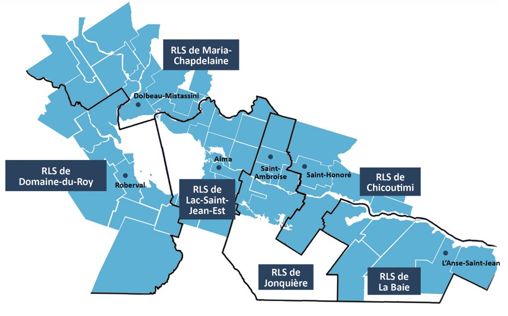 Carte municipalités