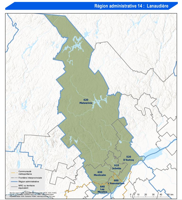 Carte municipalités