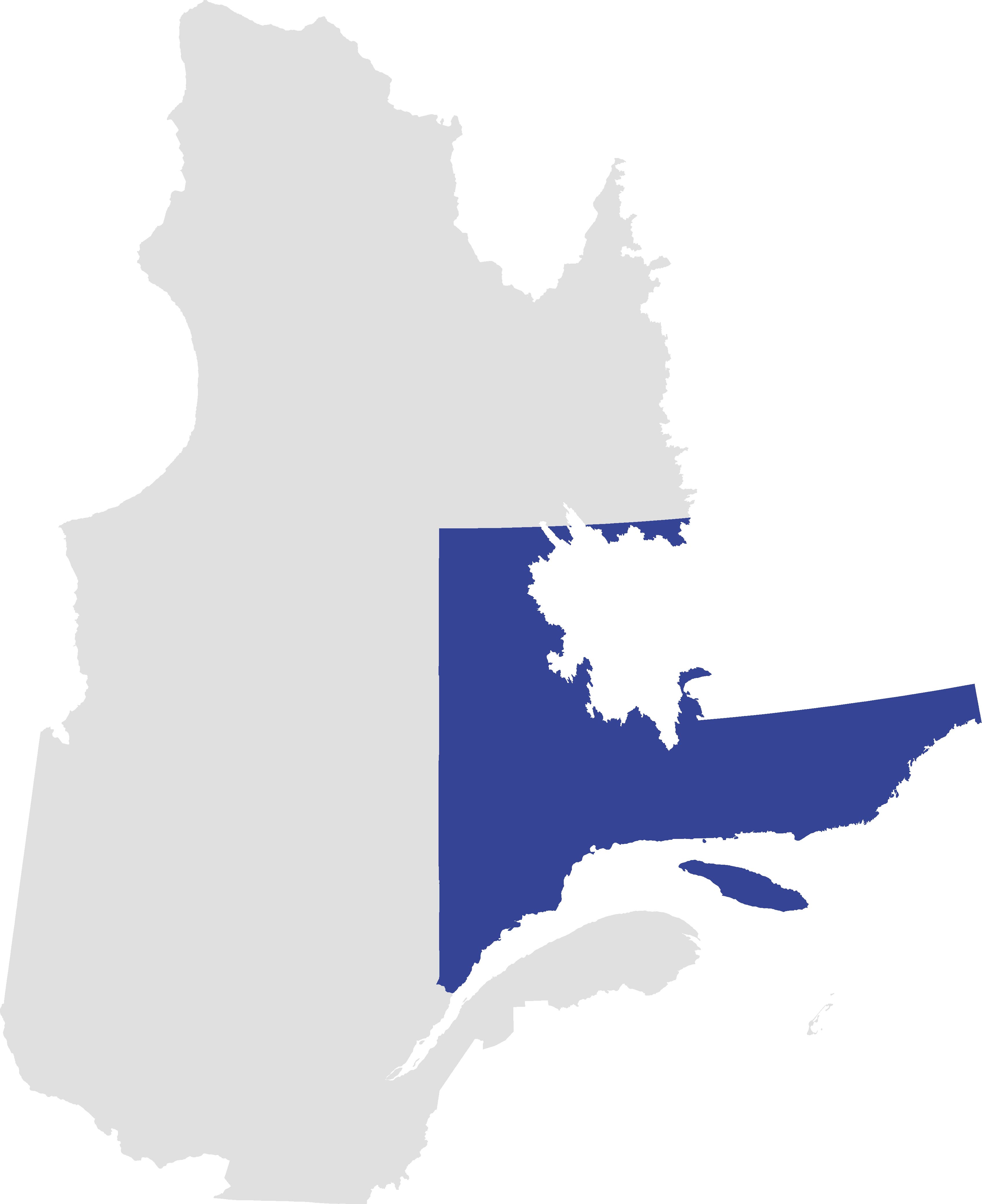 Quebec MRC Québec Location Map CN